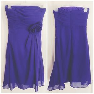 JJ’S HOUSE BRIDESMAID PURPLE DRESS